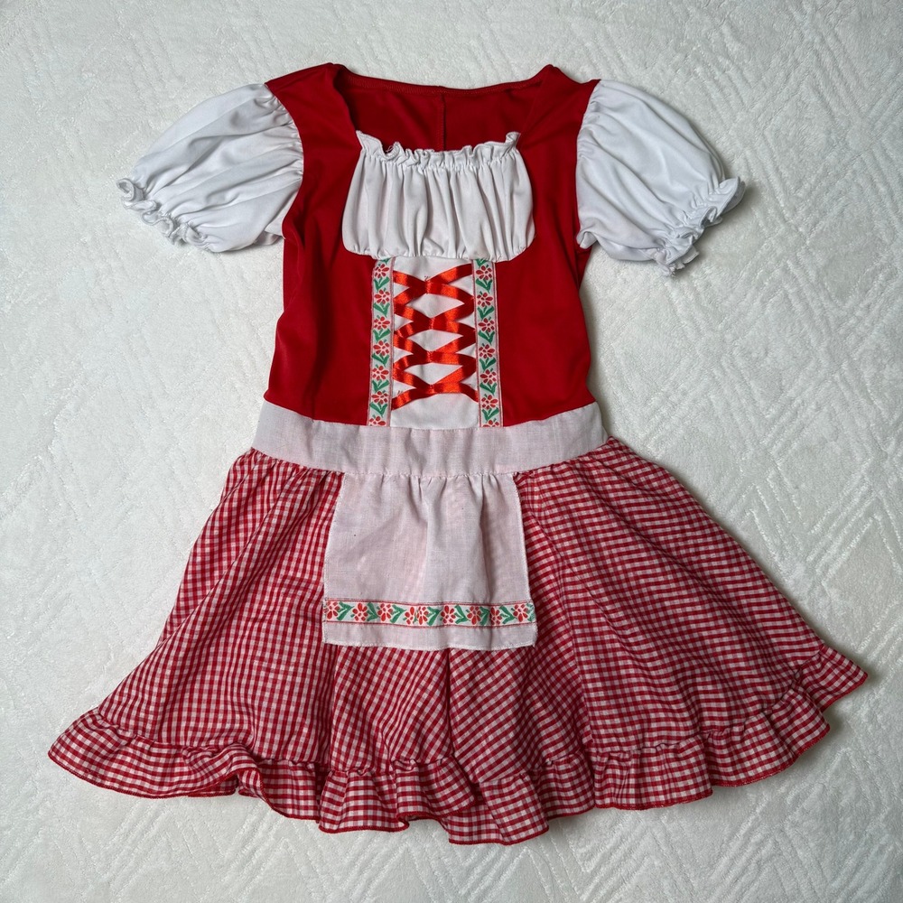 Oktoberfest Storybook Leg Avenue Little Red Riding Hood Costume Girls M 7-10
